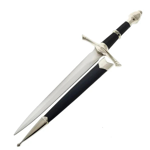 14" Ranger Medieval Dagger Historical Short Sword with Scabbard Cosplay Swords