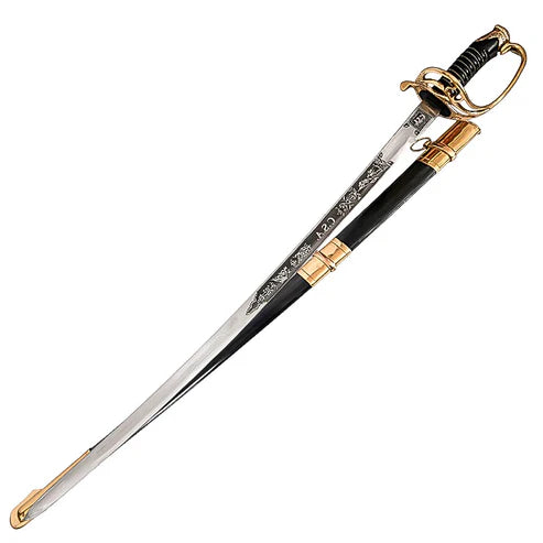 41" Handmade Shelby Officer's Civil War Sword Stainless Steel Saber by Cosplay Swords