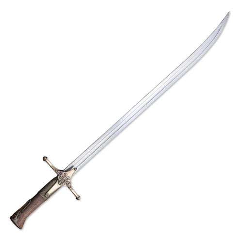 43" Handmade Geralt of Rivia Saber Sword Curved Witcher Blade with Sheath By Cosplay Swords