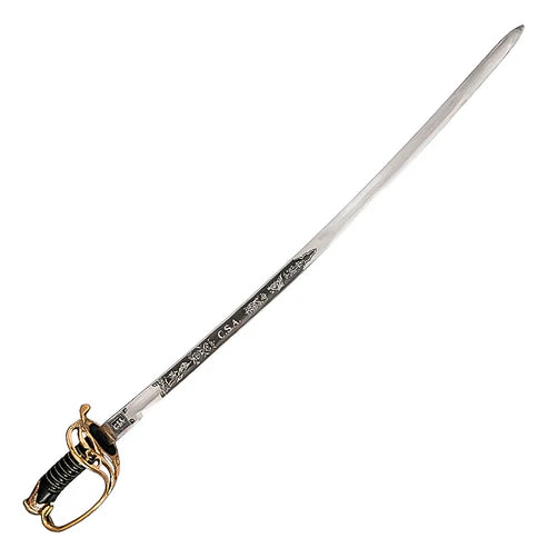 41" Handmade Shelby Officer's Civil War Sword Stainless Steel Saber by Cosplay Swords