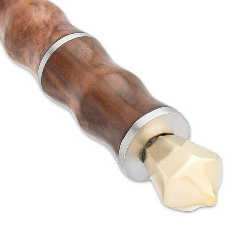 40.5” Mount Carmel Medieval Sword Stainless Steel Blade with Premium Wood Handle