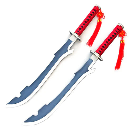 Kyouraku Shunsui Twin Sword Set 33" Bleach Replica By Cosplay Swords