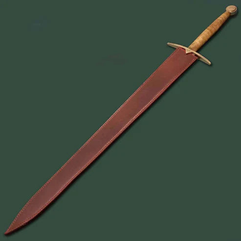 40" Einherjar Blade of Valhalla Damascus Steel Viking Longsword By Cosplay Swords
