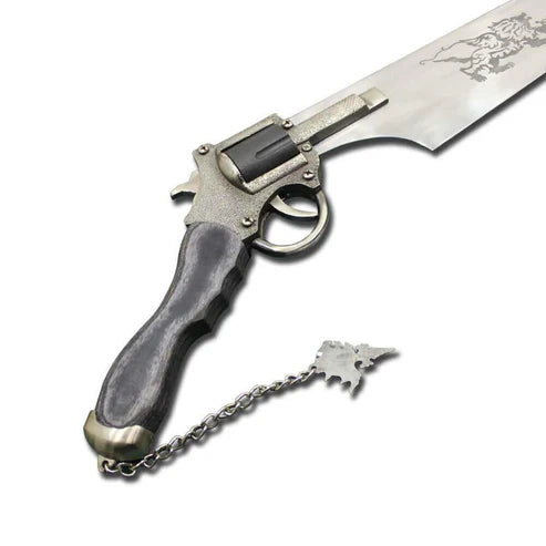 Squall Leonhart Gunblade Full Size Final Fantasy Revolver Sword By Cosplay Sword