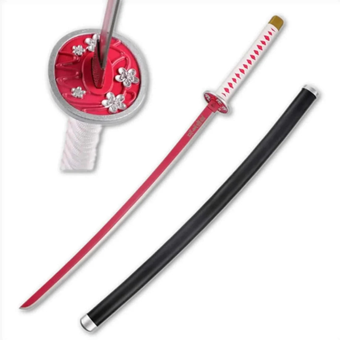 Kanao Tsuyuri Pink Nichirin Katana Flower Breathing Replica By Cosplay Sword