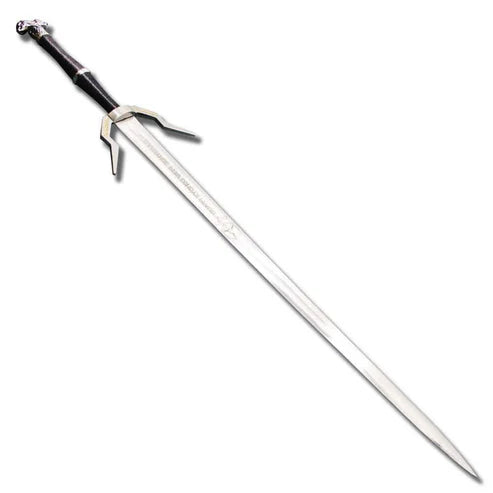 Handmade Geralt of Rivia Silver Rune Sword Replica Witcher 3 By Cosplay Swords