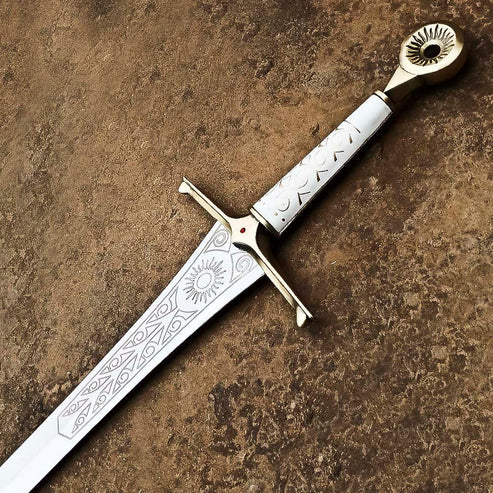 Handmade Elendil Sword Rings of Power Handcrafted Replica By Cosplay Swords