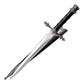 13.5” King Arthur Historical Short Sword Satin Finish Stainless Steel Collectors by Cosplay Swords