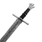 34" Handmade Damascus Steel Medieval Templar Sword Crusader By Cosplay Swords