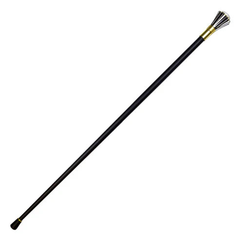 Famille Rose Silver Vase Handle Walking Cane Sword 12"  By Cosplay Sword
