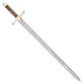 40.5” Mount Carmel Medieval Sword Stainless Steel Blade with Premium Wood Handle