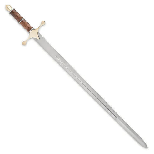 40.5” Mount Carmel Medieval Sword Stainless Steel Blade with Premium Wood Handle