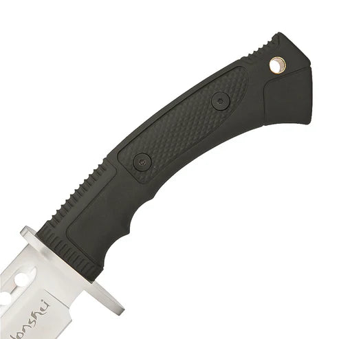 Honshu Boshin Seax Knife Full Tang Stainless Steel Blade with Leather Sheath by Cosplay Swords