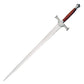 43” Handmade MacLeod Clan Broadsword Stainless Steel Scottish Replica by Cosplay Swords
