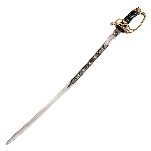 41" Handmade Shelby Officer's Civil War Sword Stainless Steel Saber by Cosplay Swords