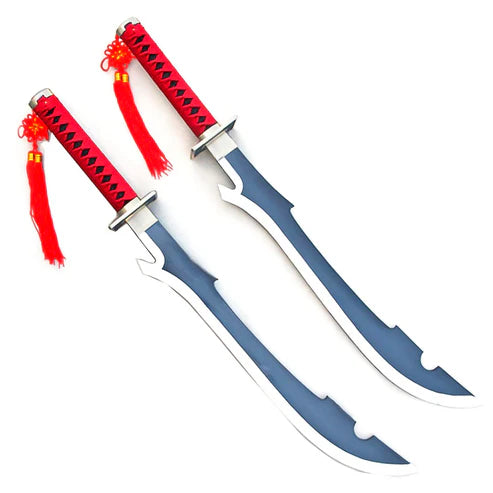 Kyouraku Shunsui Twin Sword Set 33" Bleach Replica By Cosplay Swords