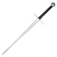 43” Handmade Medieval Cross Sword Stainless Steel Longsword with Scabbard by Cosplay Swords