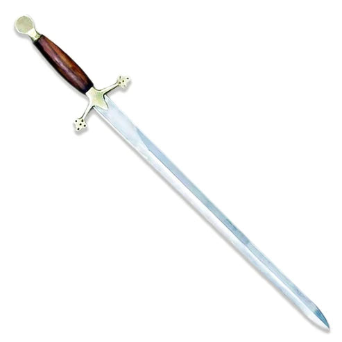 Handmade Scottish Claymore Greatsword Stainless Steel & Rose Wood Cosplay Swords