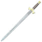 33" Handmade Damascus Steel Combat Hunting Sword Double Edge By Cosplay Swords