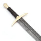 32" Handmade Damascus Steel  Viking Sword  Heritage By Cosplay Swords