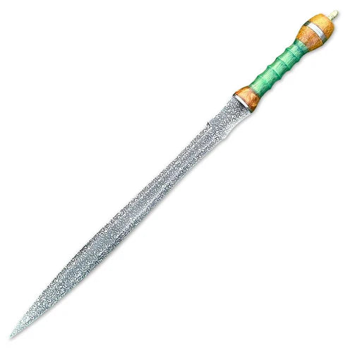 32" Handmade Stainless Steel Roman Gladius Sword With Leather sheath By Cosplay Swords