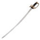 40.5" Shelby Officers Civil War Sword Handmade Stainless Steel with Steel Scabbard by Cosplay Swords