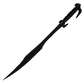 300 King Leonidas Spartan Sword Black Edition Replica By Cosplay Swords
