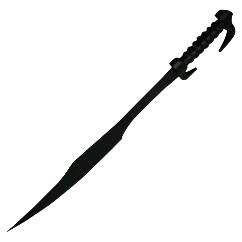 300 King Leonidas Spartan Sword Black Edition Replica By Cosplay Swords