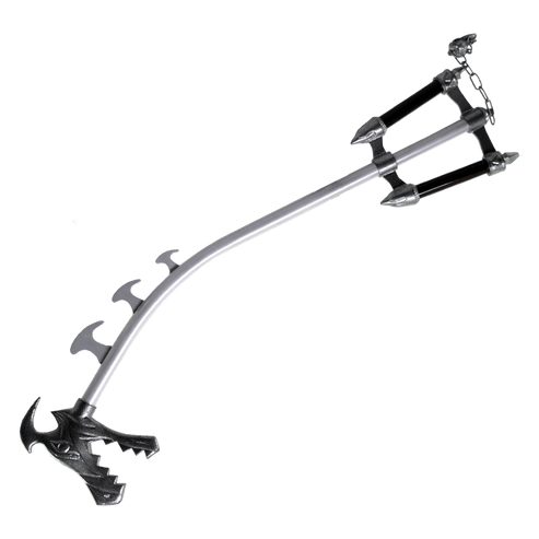 37” Fatal Crest Keyblade Replica Kingdom Hearts Sora Fantasy Prop with Keychain by Cosplay Swords