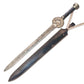 38" King Theoden Herugrim Sword Hand Forged Damascus Steel Cosplay Swords