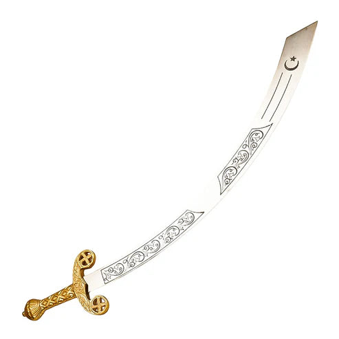 36” Belly Dancing Mystical Etched Scimitar of Balance Sword by Cosplay Swords