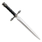 13.5” King Arthur Historical Short Sword Satin Finish Stainless Steel Collectors by Cosplay Swords