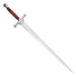 43” Handmade MacLeod Clan Broadsword Stainless Steel Scottish Replica by Cosplay Swords