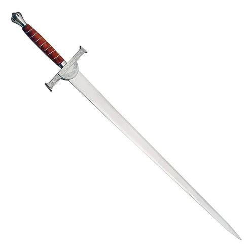 43” Handmade MacLeod Clan Broadsword Stainless Steel Scottish Replica by Cosplay Swords