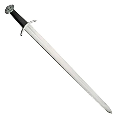 39” Handmade Stainless Steel Viking Sword Norse Chieftain Replica with Scabbard by Cosplay Swords