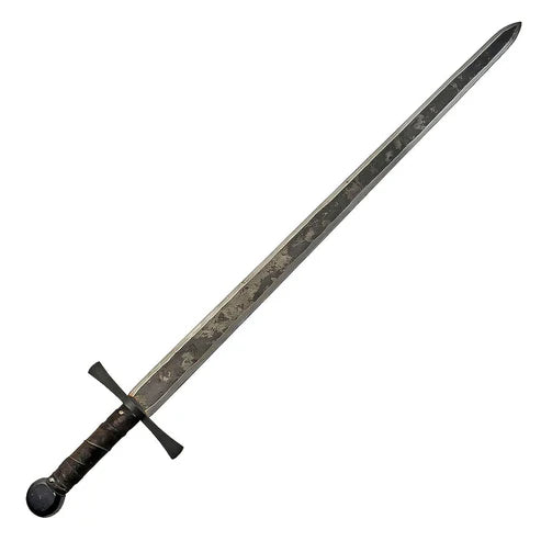 41” Hand Forged High Carbon Steel Rustic Broad Sword By Cosplay Swords
