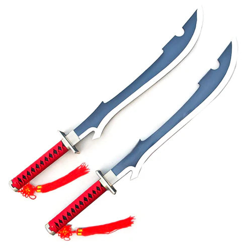 Kyouraku Shunsui Twin Sword Set 33" Bleach Replica By Cosplay Swords