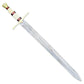32" Handmade Damascus Steel Medieval Knight Sword Historical Cosplay Swords