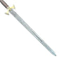 33" Handmade Damascus Steel Combat Hunting Sword Double Edge By Cosplay Swords