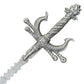 Handmade Damascus Steel  Master Sword 34" Premium Medieval Longsword with Leather Sheath