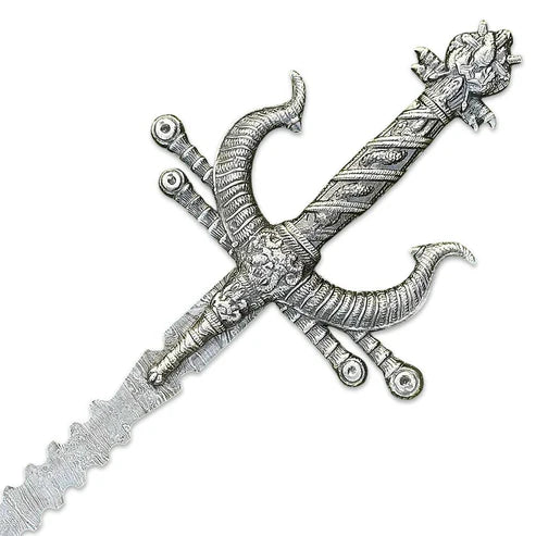 Handmade Damascus Steel  Master Sword 34" Premium Medieval Longsword with Leather Sheath