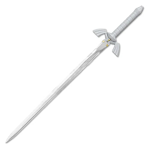 White Link Master Sword Replica 40" Gaming Sword with Scabbard By Cosplay Sword