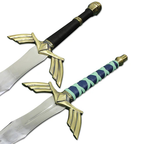 Dark Link Master Sword & Black Hylian Shield Legend of Zelda  By Cosplay Swords