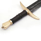 32" Handmade Damascus Steel  Viking Sword  Heritage By Cosplay Swords