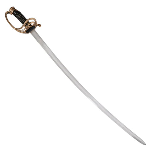 40.5" Shelby Officers Civil War Sword Handmade Stainless Steel with Steel Scabbard by Cosplay Swords