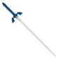 Legend of Zelda Master Sword Replica 36" Gaming Sword with Scabbard By Cosplay Sword