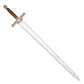 43" Highlander Macleod Scottish Sword Mirror Polished Broadsword Cosplay Swords