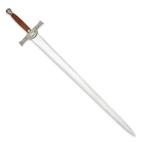 43" Highlander Macleod Scottish Sword Mirror Polished Broadsword Cosplay Swords
