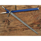 40" Damascus Steel Glamdring Sword Hammer Medieval Sword By Cosplay Swords