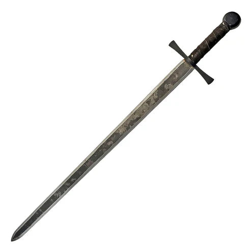 41” Hand Forged High Carbon Steel Rustic Broad Sword By Cosplay Swords